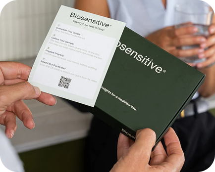 Receive your kit in the post