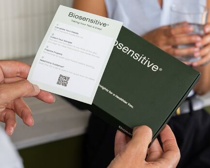 Receive your kit in the post